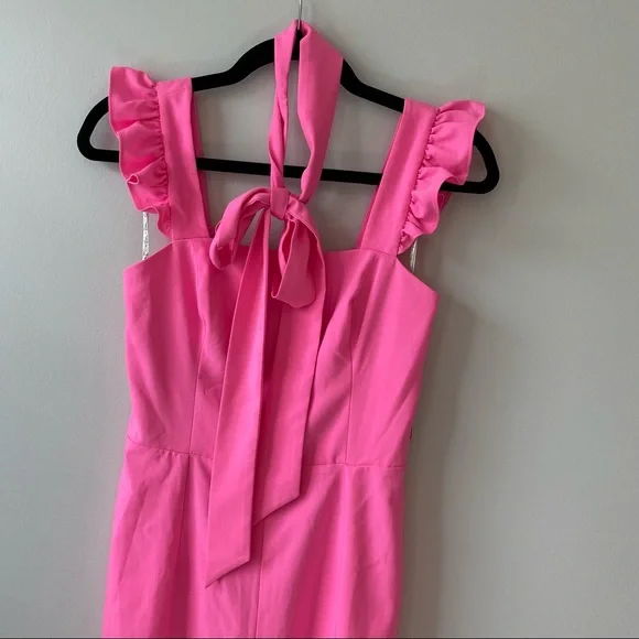 LAST CHANCE TO BUY NWT Lilly Pulitzer Eppley Jumpsuit in Prosecco Pink - Picture 7 of 14
